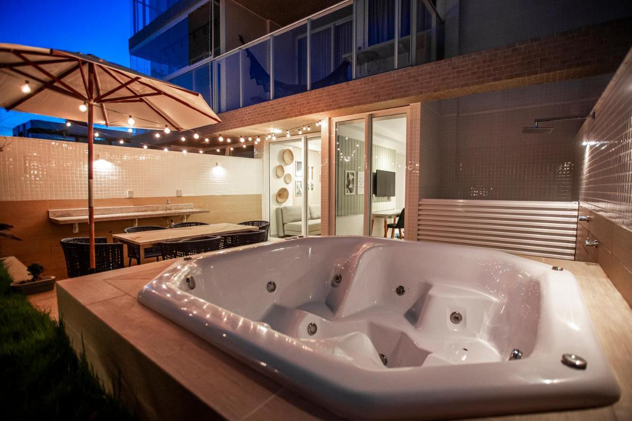 Apartamento Com Jacuzzi Na Beira Mar De Joao Pessoa No Branco Haus Lägenhet Exteriör bild