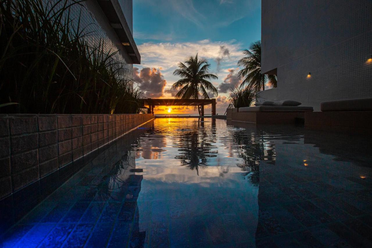 Apartamento Com Jacuzzi Na Beira Mar De Joao Pessoa No Branco Haus Exteriör bild