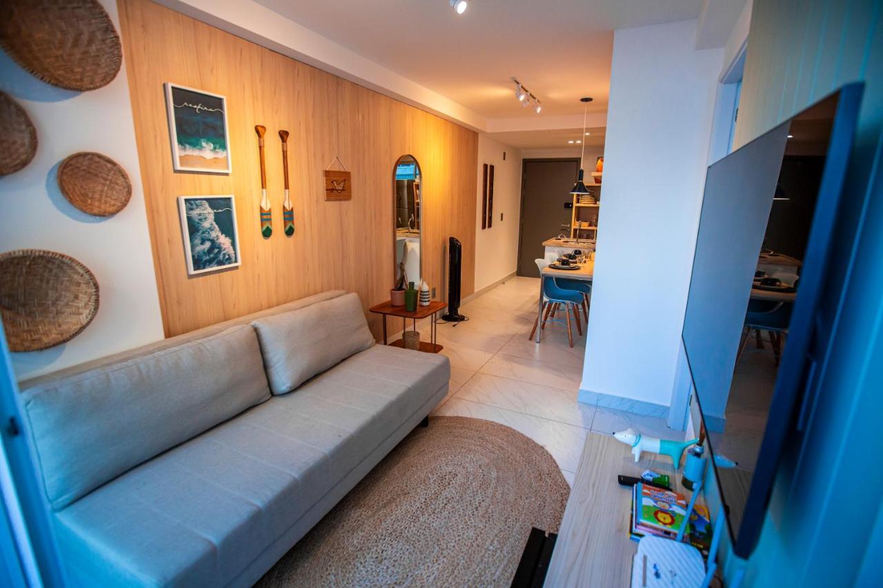 Apartamento Com Jacuzzi Na Beira Mar De Joao Pessoa No Branco Haus Exteriör bild